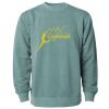 Unisex Midweight Pigment-Dyed Crewneck Sweatshirt Thumbnail