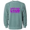 Unisex Midweight Pigment-Dyed Crewneck Sweatshirt Thumbnail