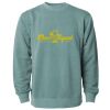 Unisex Midweight Pigment-Dyed Crewneck Sweatshirt Thumbnail