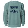 Unisex Midweight Pigment-Dyed Crewneck Sweatshirt Thumbnail