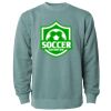 Unisex Midweight Pigment-Dyed Crewneck Sweatshirt Thumbnail