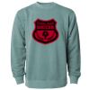 Unisex Midweight Pigment-Dyed Crewneck Sweatshirt Thumbnail