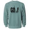 Unisex Midweight Pigment-Dyed Crewneck Sweatshirt Thumbnail