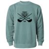 Unisex Midweight Pigment-Dyed Crewneck Sweatshirt Thumbnail