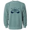 Unisex Midweight Pigment-Dyed Crewneck Sweatshirt Thumbnail