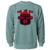 Unisex Midweight Pigment-Dyed Crewneck Sweatshirt Thumbnail