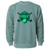 Unisex Midweight Pigment-Dyed Crewneck Sweatshirt Thumbnail