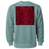 Unisex Midweight Pigment-Dyed Crewneck Sweatshirt Thumbnail