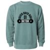 Unisex Midweight Pigment-Dyed Crewneck Sweatshirt Thumbnail